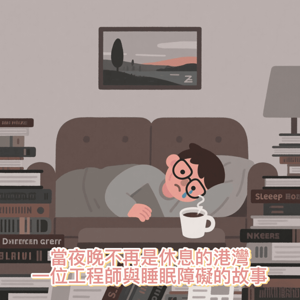 當夜晚不再是休息的港灣 – 一位工程師與睡眠障礙的故事