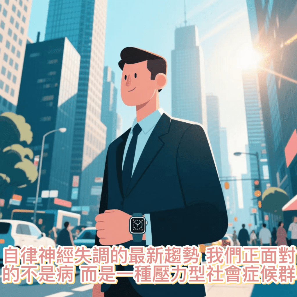 自律神經失調的最新趨勢：我們正面對的不是病，而是一種「壓力型社會症候群」