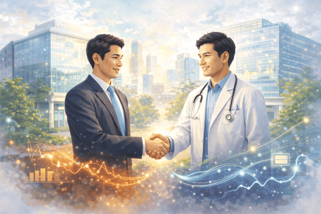 智平衡健康集團與拉菲爾人本診所之間是什麼樣的合作關係？